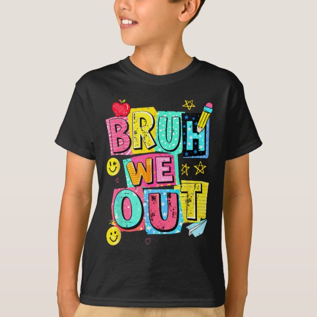 Lustiger Typ, unser Lehrer, Schüler, letzter Schul T-Shirt (Vorderseite)