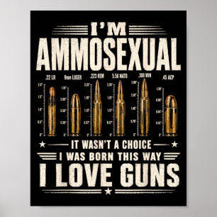 Lustiger Ual S Liebhaber Enthusiast Zweite Änderun Poster
