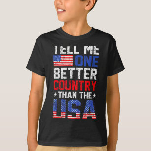 Lustiger Unabhängigkeitstag patriotische amerikani T-Shirt