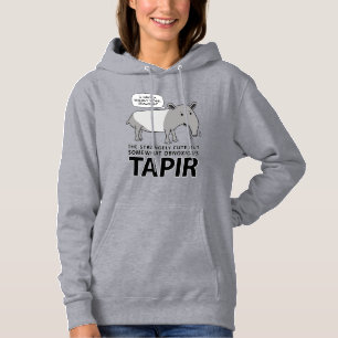Lustiger und niedlicher aber abscheulicher Tapir Hoodie