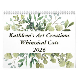Lustiger und Whimsical-Katzenliebhaber-Kalender Kalender