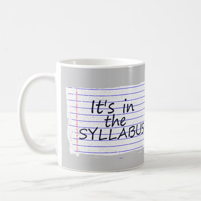Lustiger Uni-Professor Mug Tasse (Links)