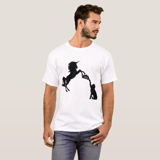 Lustiger Unicorntaco-Katzen-T - Shirt, T-Shirt