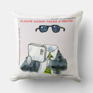 Lustiger Unsichtbarer Mann Große Baumwoll-Kissenhü Kissen