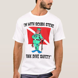 Lustiger UNTERWASSERATEMGERÄT Steve-T - Shirt