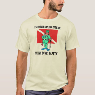 Lustiger UNTERWASSERATEMGERÄT Steve-T - Shirt