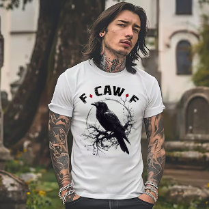 Lustiger unverschämter Rabe T-Shirt