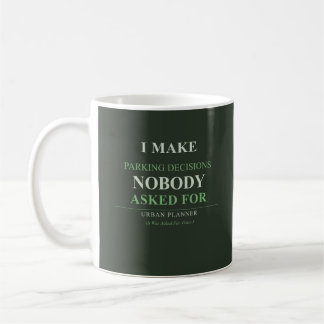 Lustiger Urban Planner Becher - Geschenk für Stadt Kaffeetasse