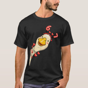 Lustiger Valentins-Gans 6 7 Sechs Sieben Meme pass T-Shirt
