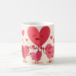 Lustiger Valentinsbecher für Freund oder Freundin Kaffeetasse