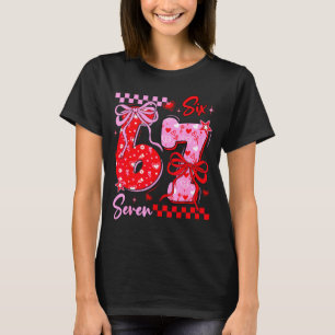 Lustiger Valentinstag 67 Meme 6 7 Valentine-Bogen T-Shirt