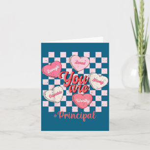 Lustiger Valentinstag Hauptliebe Herz  Karte