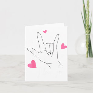 Lustiger Valentinstag Herz Ich Liebe Dich Handzeic Karte