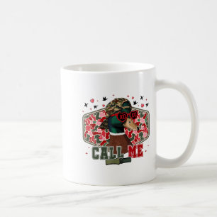 Lustiger Valentinstag Junge Entenjagd Ruf Mich Tod Kaffeetasse