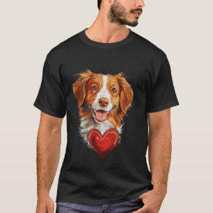 Lustiger Valentinstag Nova Scotia Duck Tolling Ret T-Shirt