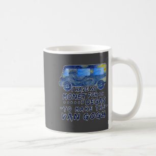Lustiger Van Gogh Monet Degas Künstler Wortspiel H Kaffeetasse