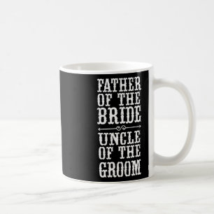 Lustiger Vater der Braut Onkel des Bräutigams Hall Kaffeetasse