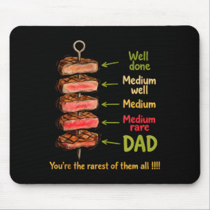 Lustiger Vater, du bist der seltenste BBQ-Vater de Mousepad