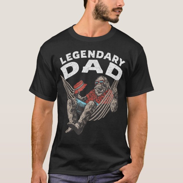 Lustiger Vater Legendär T-Shirt (Vorderseite)