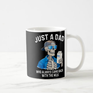 Lustiger Vater-Skelett Nur ein Dad, der mit Wit zu Kaffeetasse