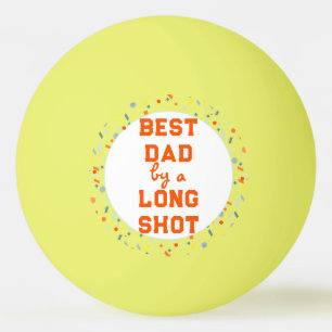 lustiger Vater-Tag Tischtennisball