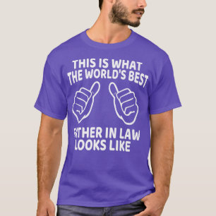 Lustiger Vater Vatertag von Tochter Schwiegersohn  T-Shirt