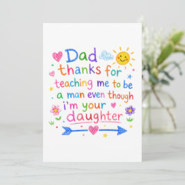 Lustiger Vatertag - Cooles Dad-Humor-Geschenkdesig Karte