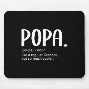 Lustiger Vatertag Dadster Dummer Monster Papa Dadd Mousepad