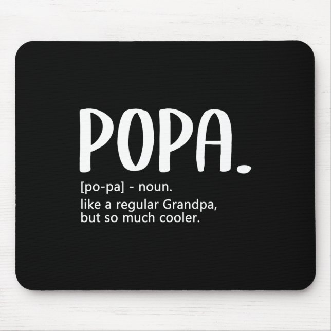 Lustiger Vatertag Dadster Dummer Monster Papa Dadd Mousepad (Vorne)