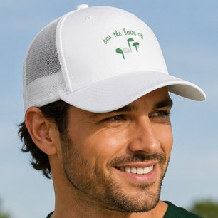 Lustiger Vatertag "Für die Liebe zum Golf" Typogra Truckerkappe
