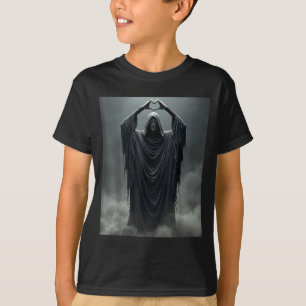 Lustiger Vatertag Geist Herz Hände gruseliges Gesi T-Shirt