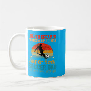 Lustiger Vatertag-Geschenk für Fußball-Väter Vinta Kaffeetasse