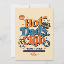 Lustiger Vatertag - Hot Dads Club Karte