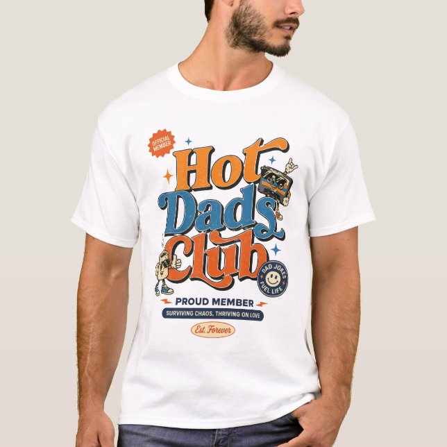 Lustiger Vatertag T-Shirt (Vorderseite)