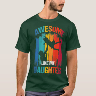 Lustiger Vatertag, Toll wie meine Tochter, Vint T-Shirt