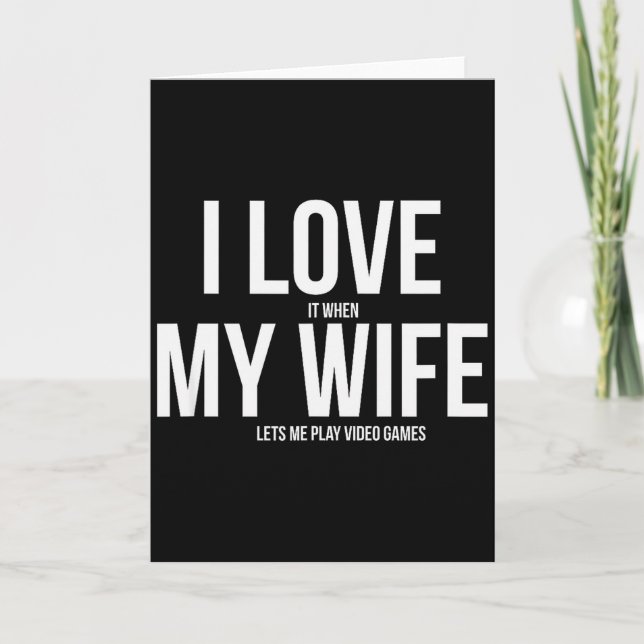 Lustiger Vatertag-Videospiel-Vater  Karte (Vorderseite)