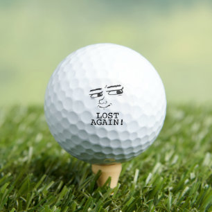 Lustiger verlorener Golfball – Golfer Humor-Gesche