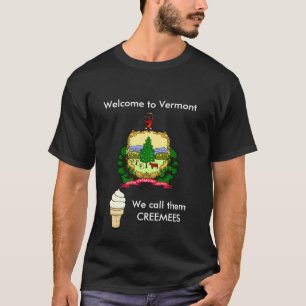 Lustiger Vermont-Witz-T - Shirt