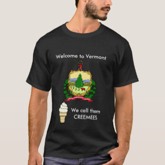 Lustiger Vermont-Witz-T - Shirt