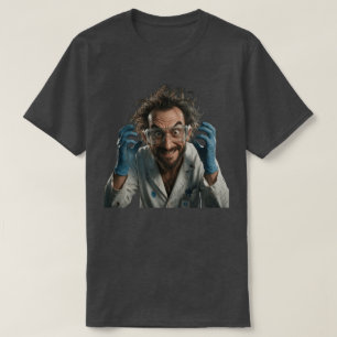 Lustiger verrückter Wissenschaftler verrücktes Lab T-Shirt