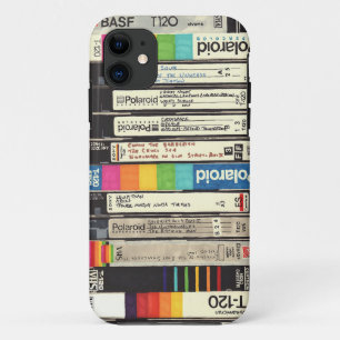Lustiger Vintage-80er-Retro-VHS-Kartonstapel Case-Mate iPhone Hülle