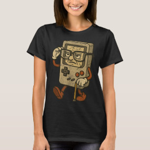 Lustiger Vintage Alter Gamer Retro Videospiel Alte T-Shirt