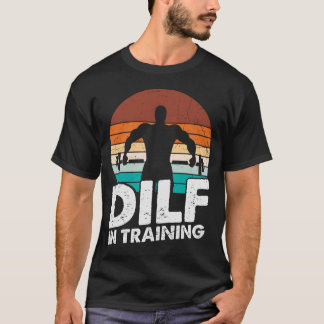 Lustiger Vintage-DILF in Ausbildung T-Shirt