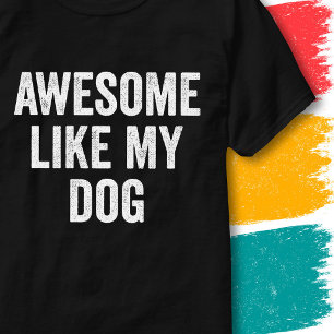 Lustiger Vintage-Familien-Spruch Awesome Like My D T-Shirt
