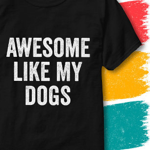 Lustiger Vintage-Familien-Spruch Awesome wie meine T-Shirt