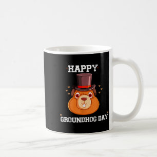 Lustiger Vintage Froher Tag des Murmeltieres 2024 Kaffeetasse