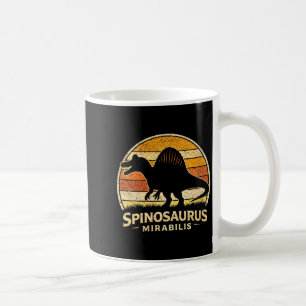 Lustiger Vintage-Spinosaurus-Dinosaurier für Fraue Kaffeetasse