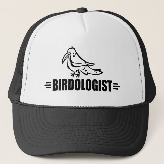 Lustiger Vogel Truckerkappe (Vorderseite)