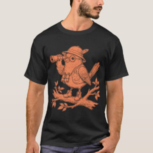 Lustiger Vogelbeobachter Explorer Vogelbeobachter T-Shirt