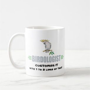 Lustiger Vogelliebhaber Nymphensittich Tasse